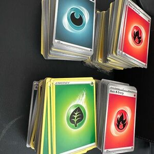 Pokemon Energy Cards - lot of 50